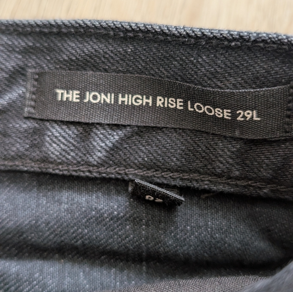 Aritzia Denim Forum High Rise Loose Leg Joni Jeans - Picture 7 of 9